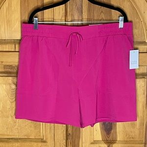 NWT - Croft & Barrow - Fuchsia Mid Rise Shorts - Size X-Large